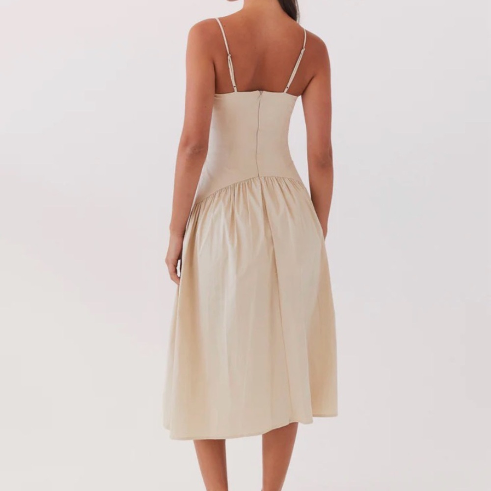 Peppermayo Yvette Corset Spaghetti Strap Midi Dress - Classic Summer Style - Picture 9 of 9